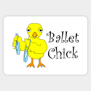 Ballet Chick Text Sticker
